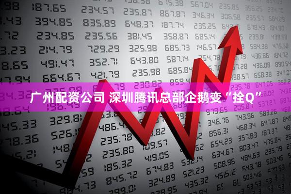 广州配资公司 深圳腾讯总部企鹅变“拴Q”